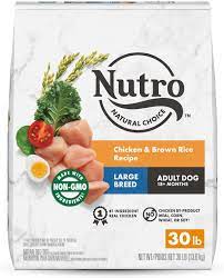 Large Breed Adult & Senior Dry Dog Food Chicken Nutro Natural Choice